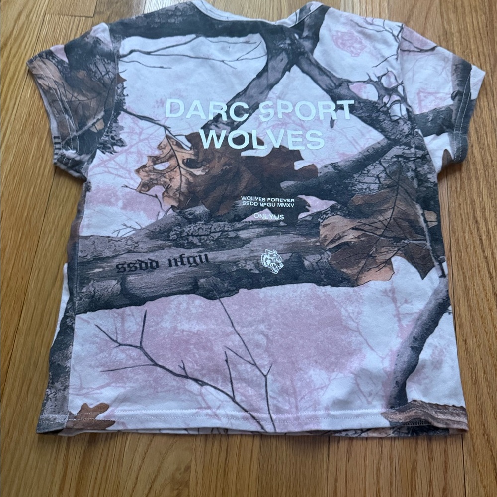 Darc Sport Wolves Pink and Brown Tee